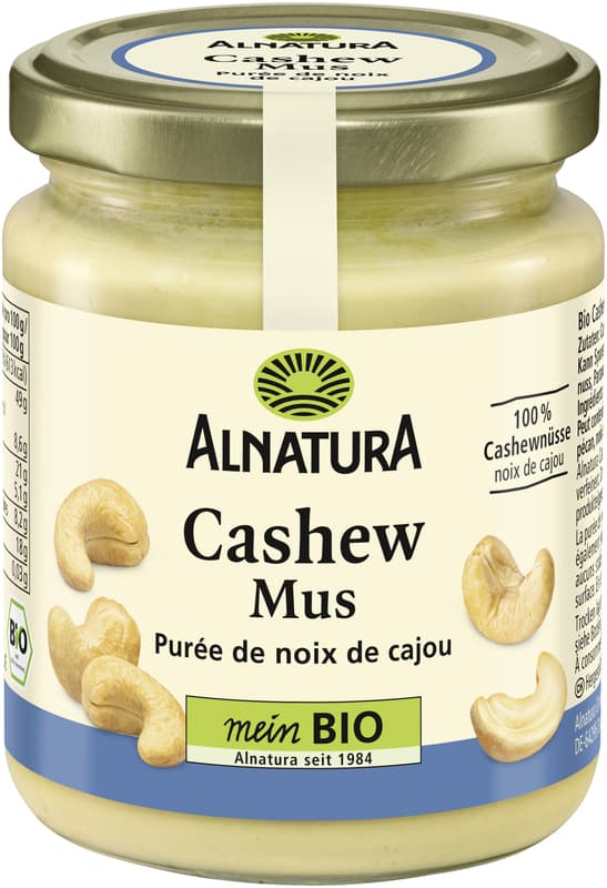Alnatura organic cashew puree