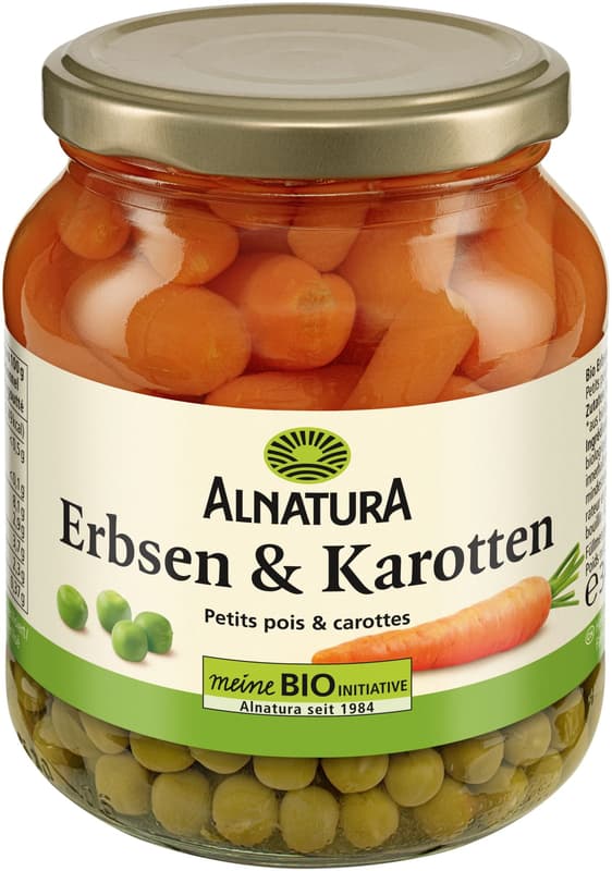 Alnatura Organic Peas and Carrots