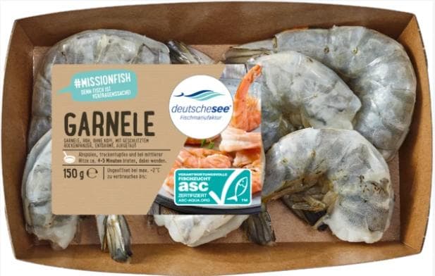 Deutsche See Garnele Easy Peel