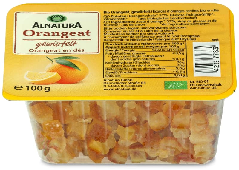 Alnatura Organic Candied Orange