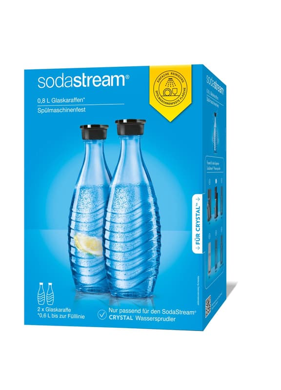 Sodastream glass carafe 0.7L 2 pieces