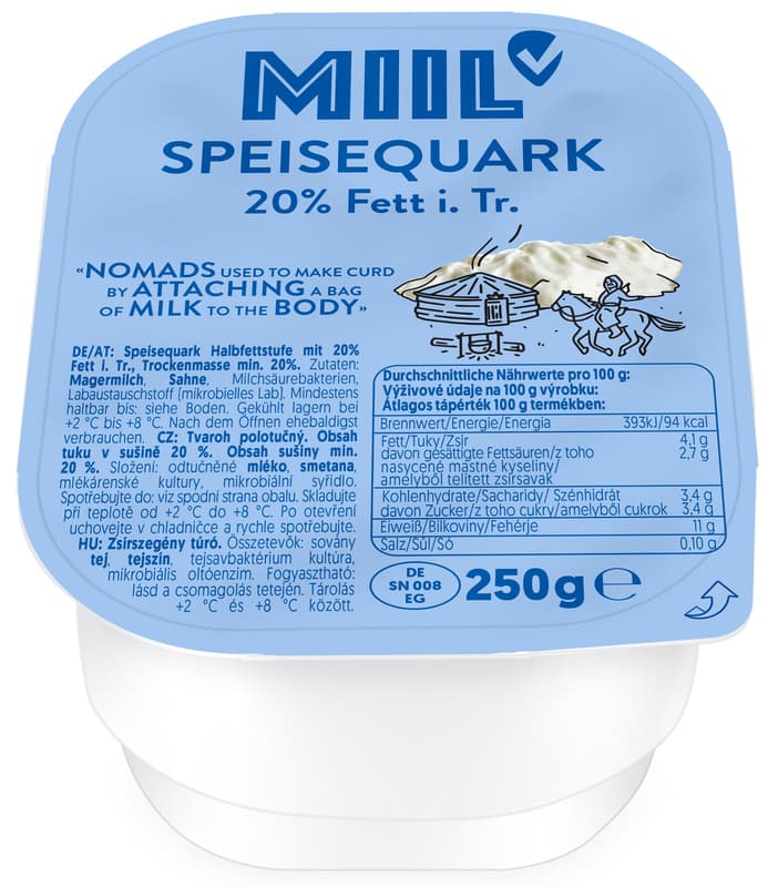 Miil Speisequark 20%