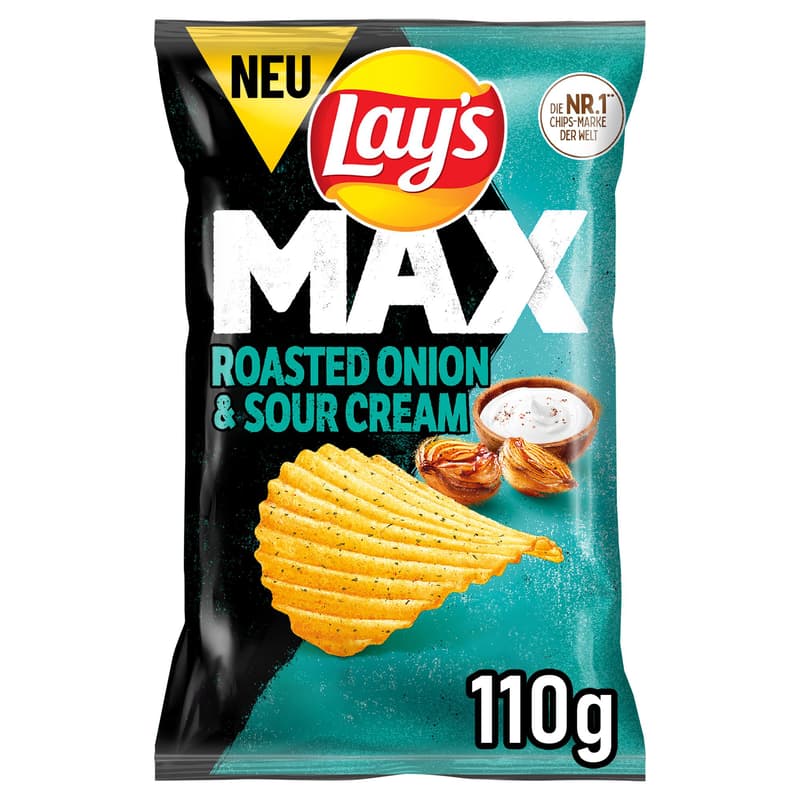 Lays MAX Roasted Onion and Sour Cream