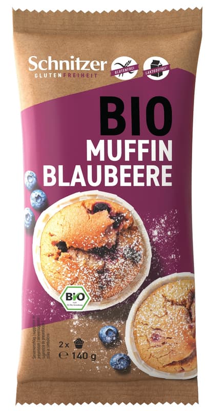 Schnitzer ORGANIC Muffin Blueberry