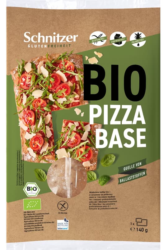 Schnitzer BIO Pizza Base glutenfrei