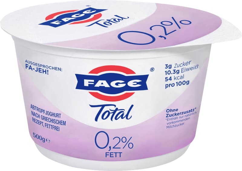 Fage Total 0,2% Fett Griech.Naturjoghurt