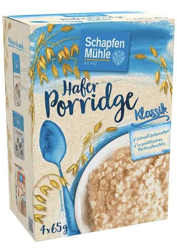 Schapfenmühle Porridge natur