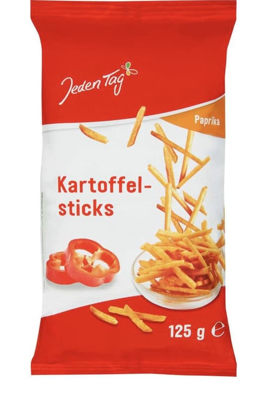 Jeden Tag Kartoffelsticks Paprika
