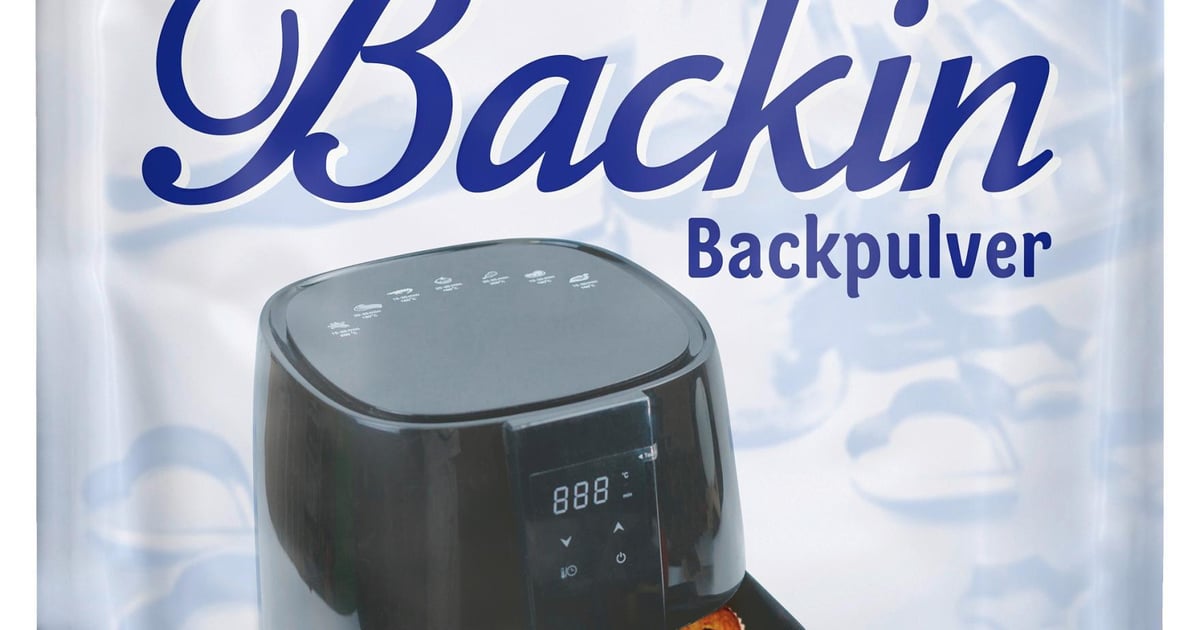 Dr. Oetker Airfryer Backin 3er
