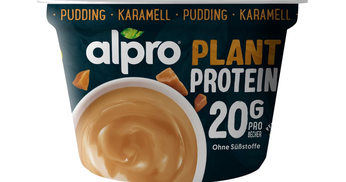 Alpro Pudding Soja Caramel High Protein