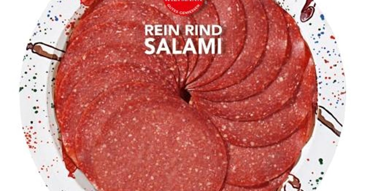 Salam Rind Wiltmann Rein Rind Salami