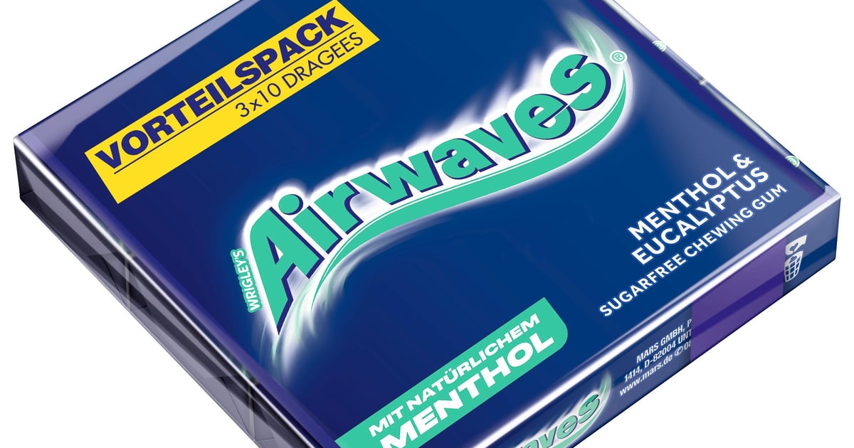 AIRWAVES® Multipack Menthol Eucalyptus 3x10 Dragees