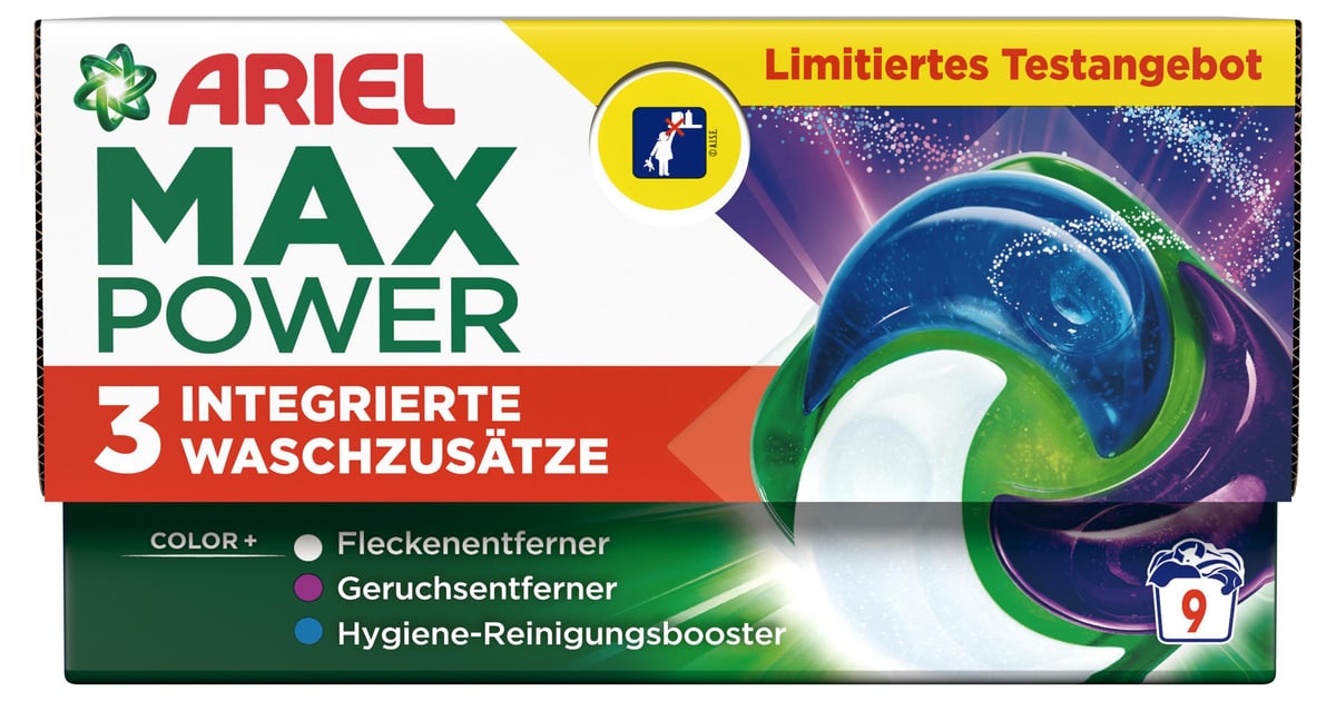 Ariel MaxPower Pods Color 9WL