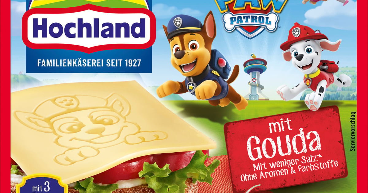 Hochland Sandwich Scheiben Paw Patrol