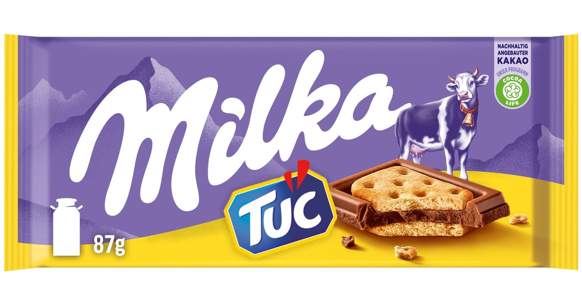 Milka Ritz Cracker Milka Tafel TUC Cracker