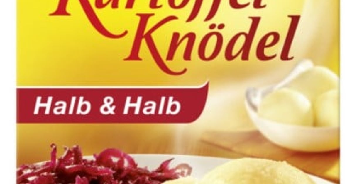 MAGGI Kartoffelknödel Halb & Halb, im Kochbeutel