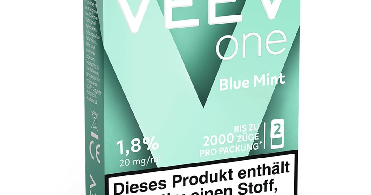 veev one blue mint 1.8 Buy VEEV One Blue Mint Vape Pod Pack |
