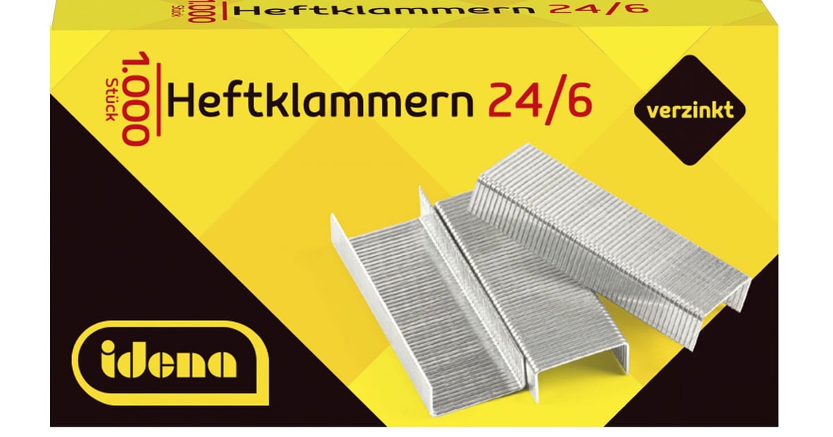 ALCO Heftklammer 505 24/6 verzinkt 1000 Stück
