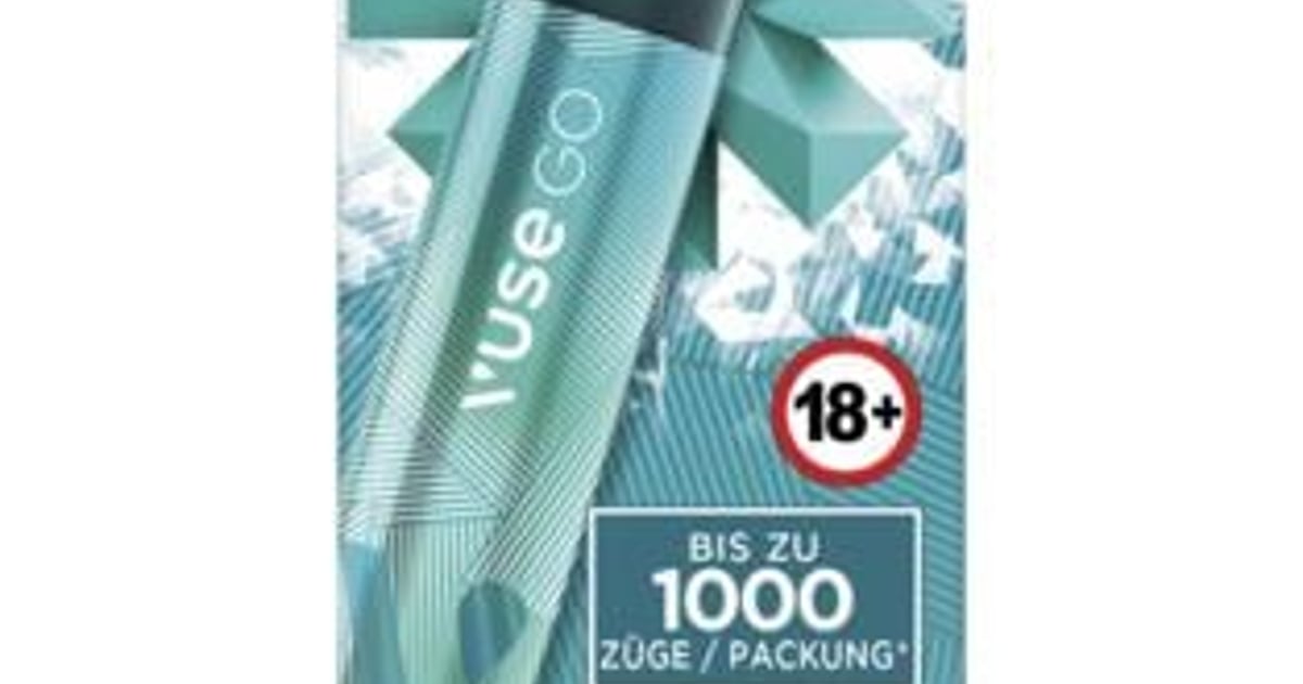 Vuse Go Peppermint Ice Amazon Vuse GO 1000 Einweg peppermint ice