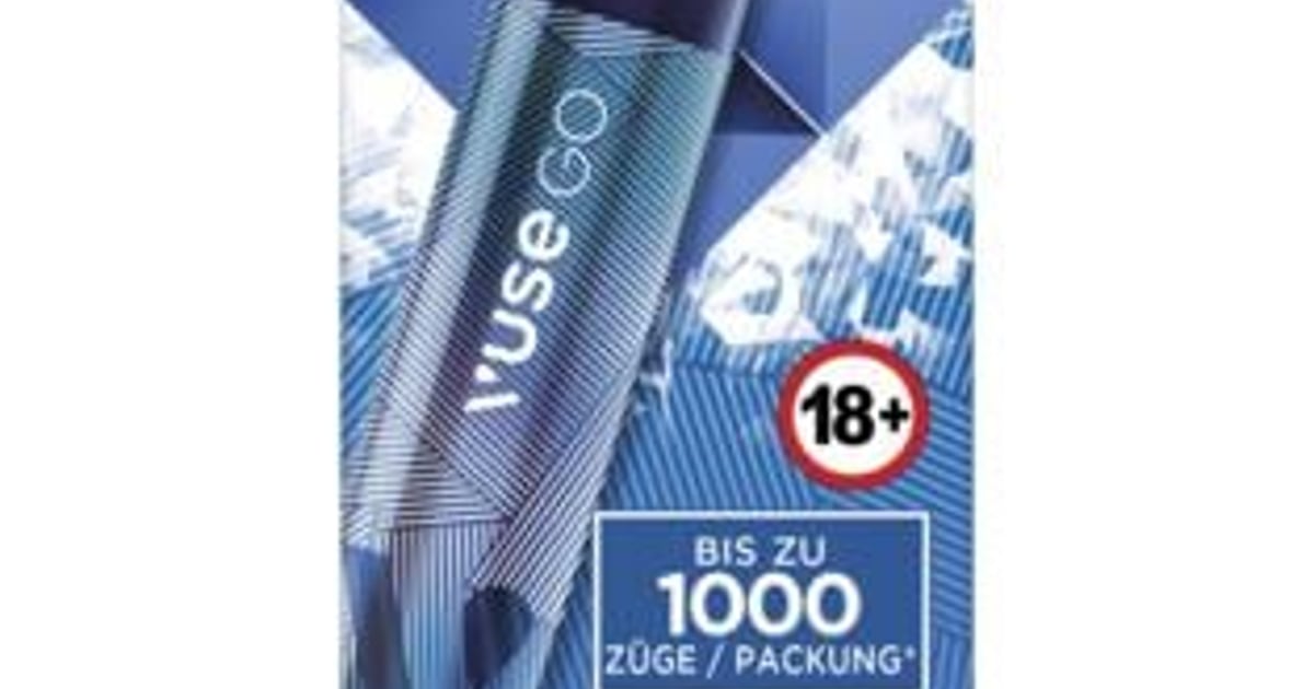 vuse 1000 blueberry ice Vuse GO 1000 Blueberry Ice Disposable Vape main image 0