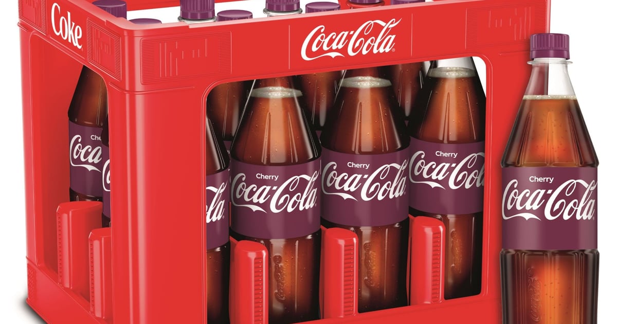 Coca-Cola Cherry Crate 12x1l (REFILLABLE)