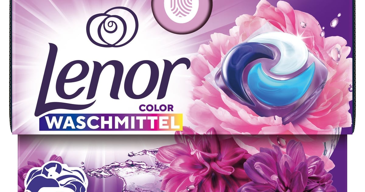 elfbar elfa kaufen Lenor All in 1 Pods Color Gold Orchid Gelkapseln zum Waschen von Buntwäsche  11 Stück - VMD parfumerie