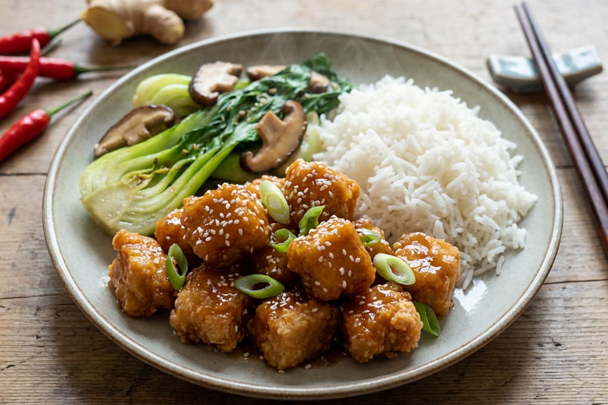Sesam Honig Hähnchen