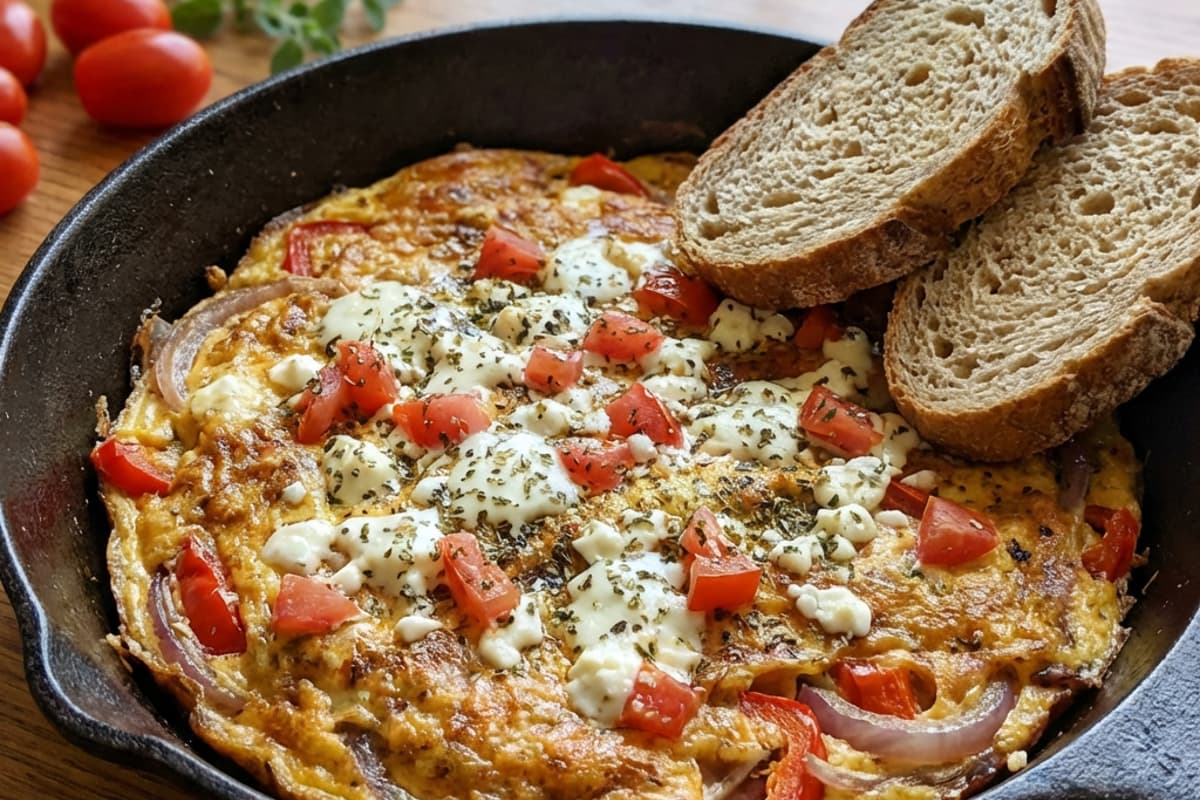 Griechisches Bauernomelett
