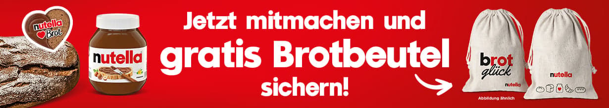 Nutella Brotbeutel