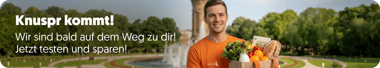 🌇 Knuspr in Mannheim, Ludwigshafen & Heidelberg