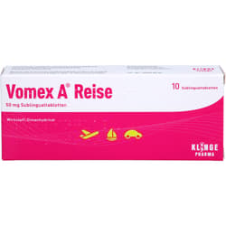 VOMEX A Reise 50 mg Sublingualtabletten