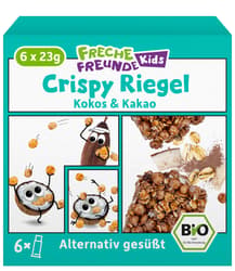 Freche Freunde Kids Bio Crispy Riegel Kokos & Kakao