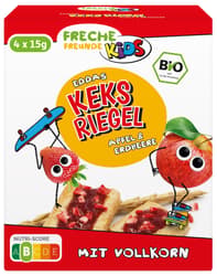 Freche Freunde Bio Eddas Keks-Riegel Apfel & Erdbeere