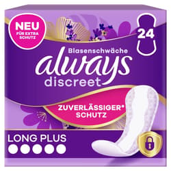 Always Discreet Inkontinenz Long Plus 24 Stück