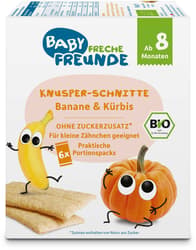 Freche Freunde organic crunchy slices banana & pumpkin