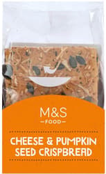 Marks & Spencer Weizencracker mit Käse und Kürbiskernen