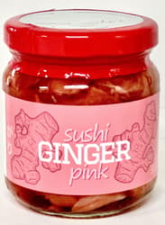 Hachi Rosafarbener Sushi-Ingwer im Glas