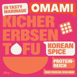 omami Korean Spice Kichererbsentofu