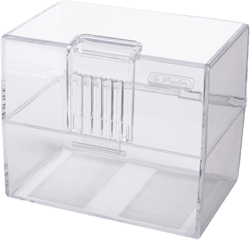 herlitz index box empty DIN A8