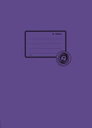 HERMA paper exercise book cover DIN A4 violet