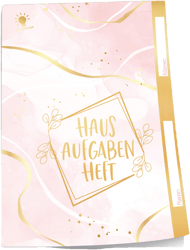 TRÖTSCH Hausaufgabenheft für Schlaue Rosa
