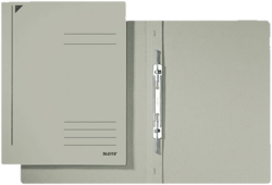 LEITZ Spiralhefter 3040 grau DIN A4