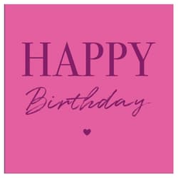 Napkin 25x25 cm "Graphic Birthday, Hydrangea"