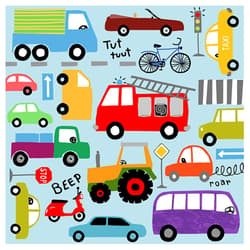 Napkin 33x33 cm "Rush Hour"