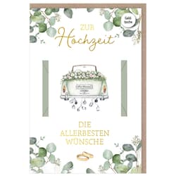 Greeting Card 11.5x17 cm "Wedding Money Gift"