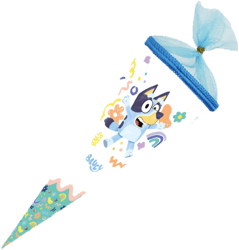 Nestler Schultüte Bluey Bluey 35cm mit Tüllverschluss
