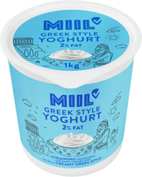 MIIL GREEK STYLE YOGHURT 2% 1kg