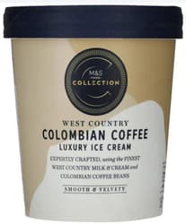 Marks & Spencer Kaffee-Eiscreme mit Vollmilch und Doppelrahm