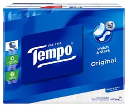 Tempo Original Taschentücher, samtig weich, 3 in 1