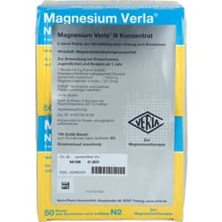MAGNESIUM VERLA N Konzentrat Plv.z.H.e.L.z.Einn.